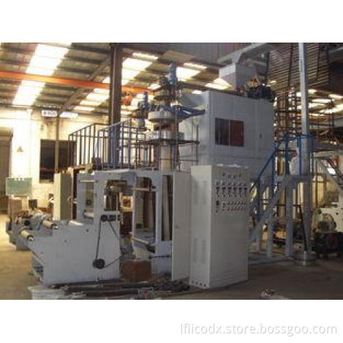 Double Winder PP Film Blowing Machine Rotary Blown Film Ext
